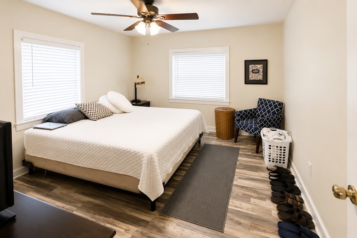 Master Bedroom Declutter - bedroom organizing in New Orleans by Nola Organizers