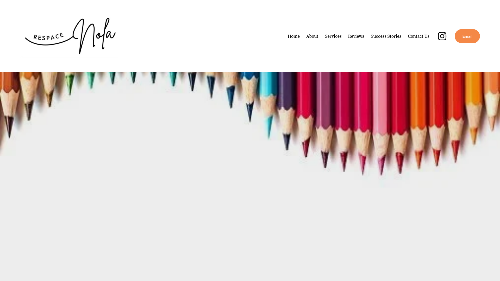 ReSpaceNola homepage hero section