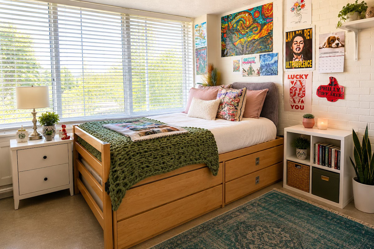Dorm Room Organization - dorm room organizing in New Orleans by Nola Organizers