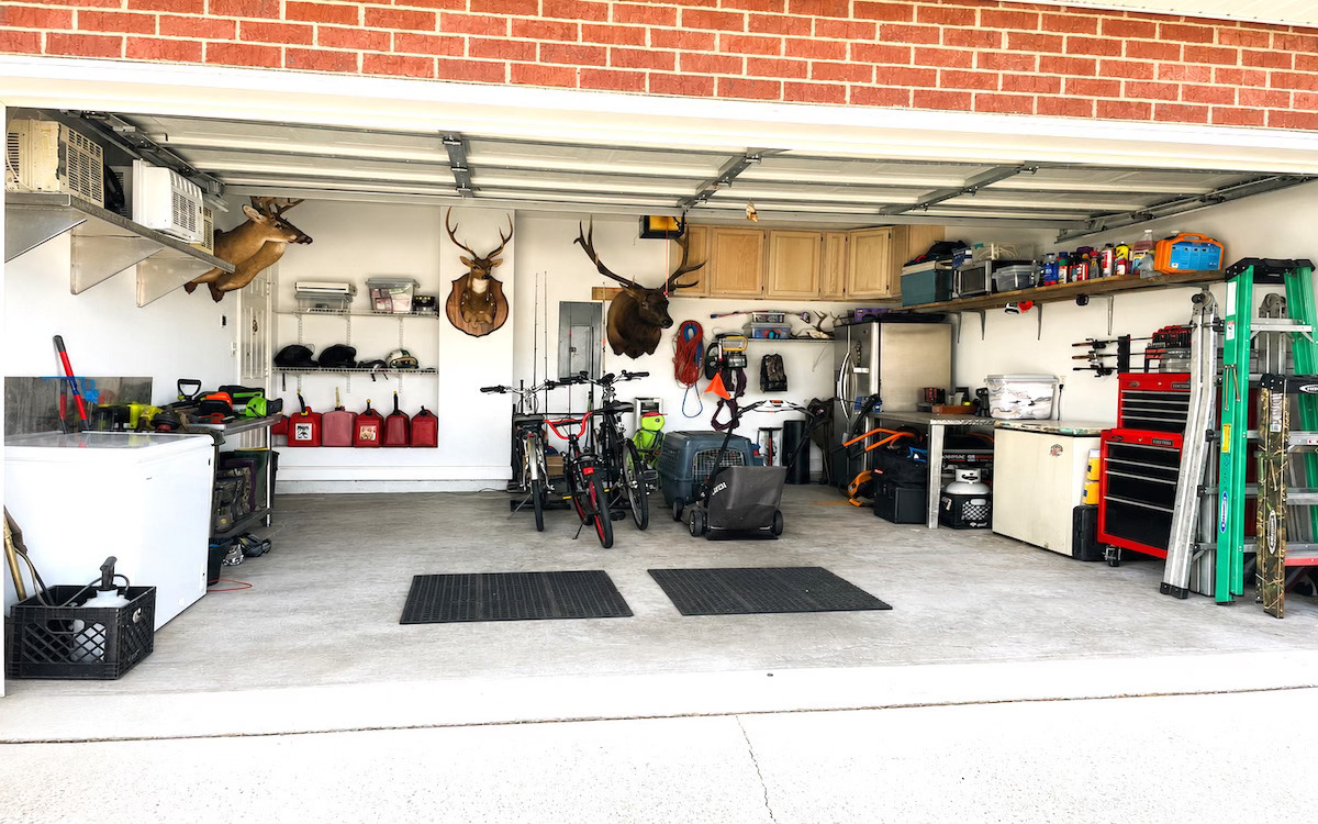 Full Garage Declutter and Zone Setup - garage organizing in New Orleans by Nola Organizers