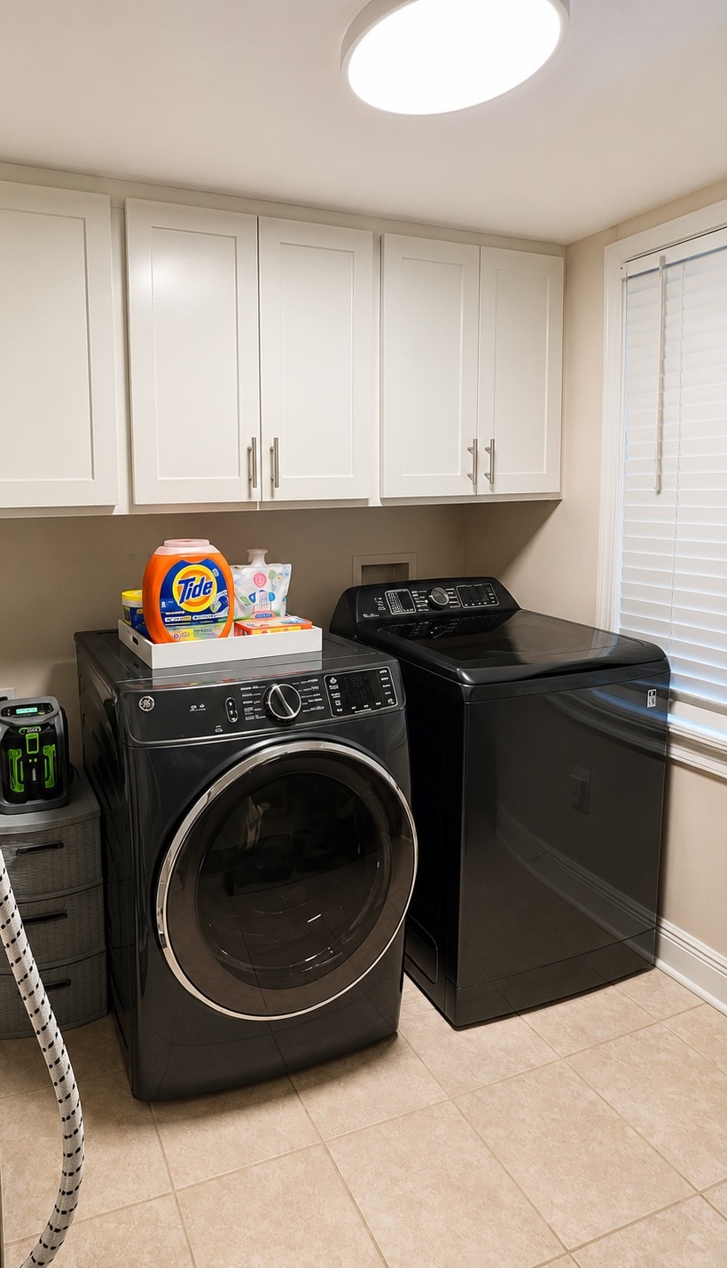 Laundry Room Organization - laundry room organizing in New Orleans by Nola Organizers