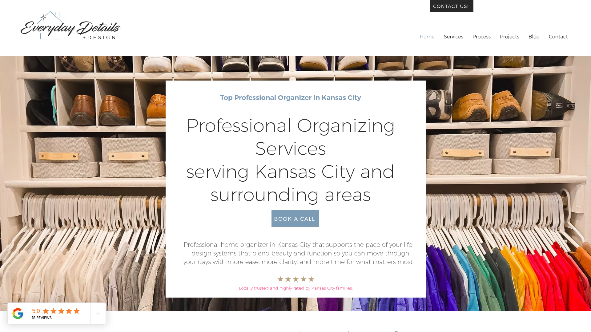 Everyday Details + Design website screenshot