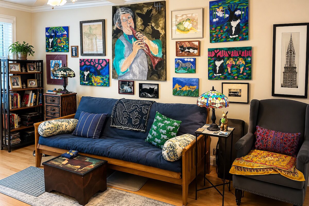 Multi-Use Home and Office Space - home office organizing in New Orleans by Nola Organizers