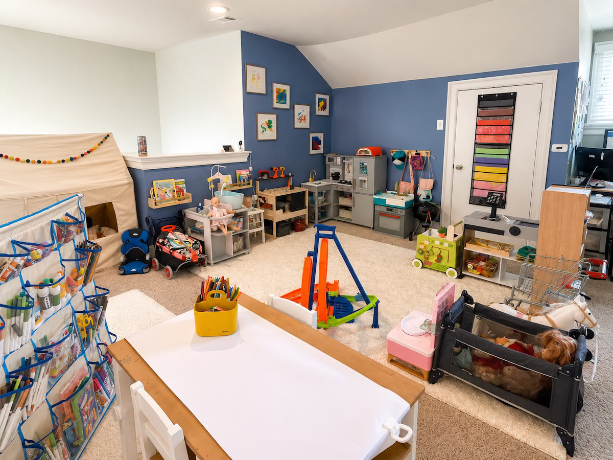 Nursery and Toddler Room Organization - playroom organizing in New Orleans by Nola Organizers