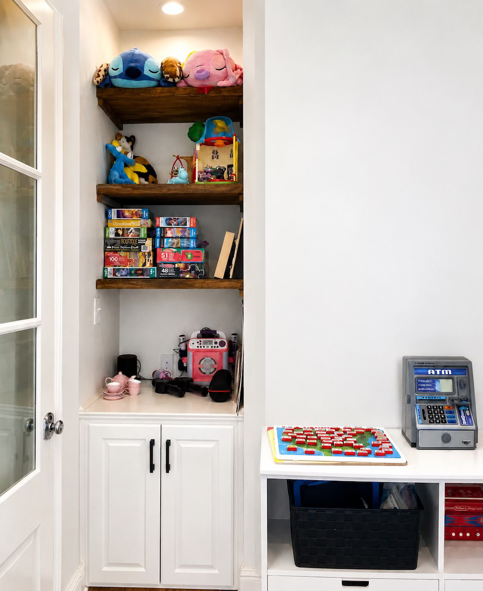 Nursery set up and organized after unpacking in New Orleans by Nola Organizers